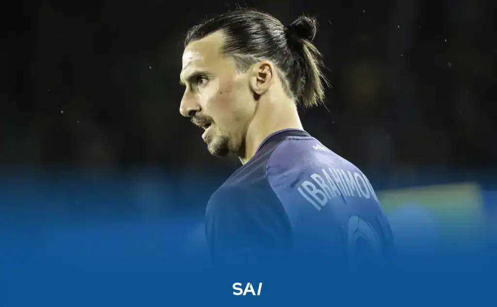 Zlatan Ibrahimović, a former player represented by Mino Raiola.