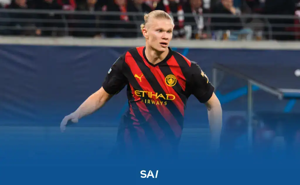 Erling Haaland, a former player represented by Mino Raiola.
