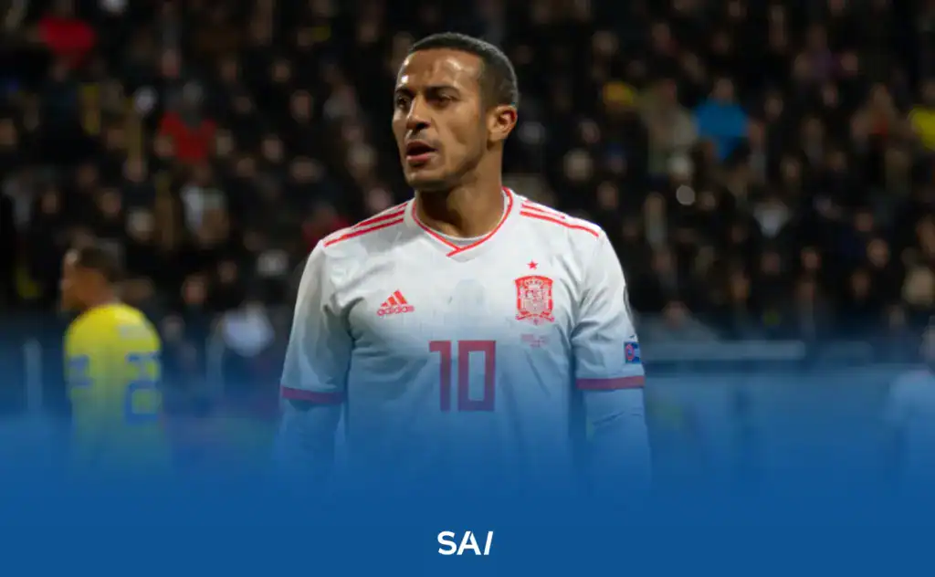 Thiago Alcántara, jugador anteriormente representado por Pere Guardiola.