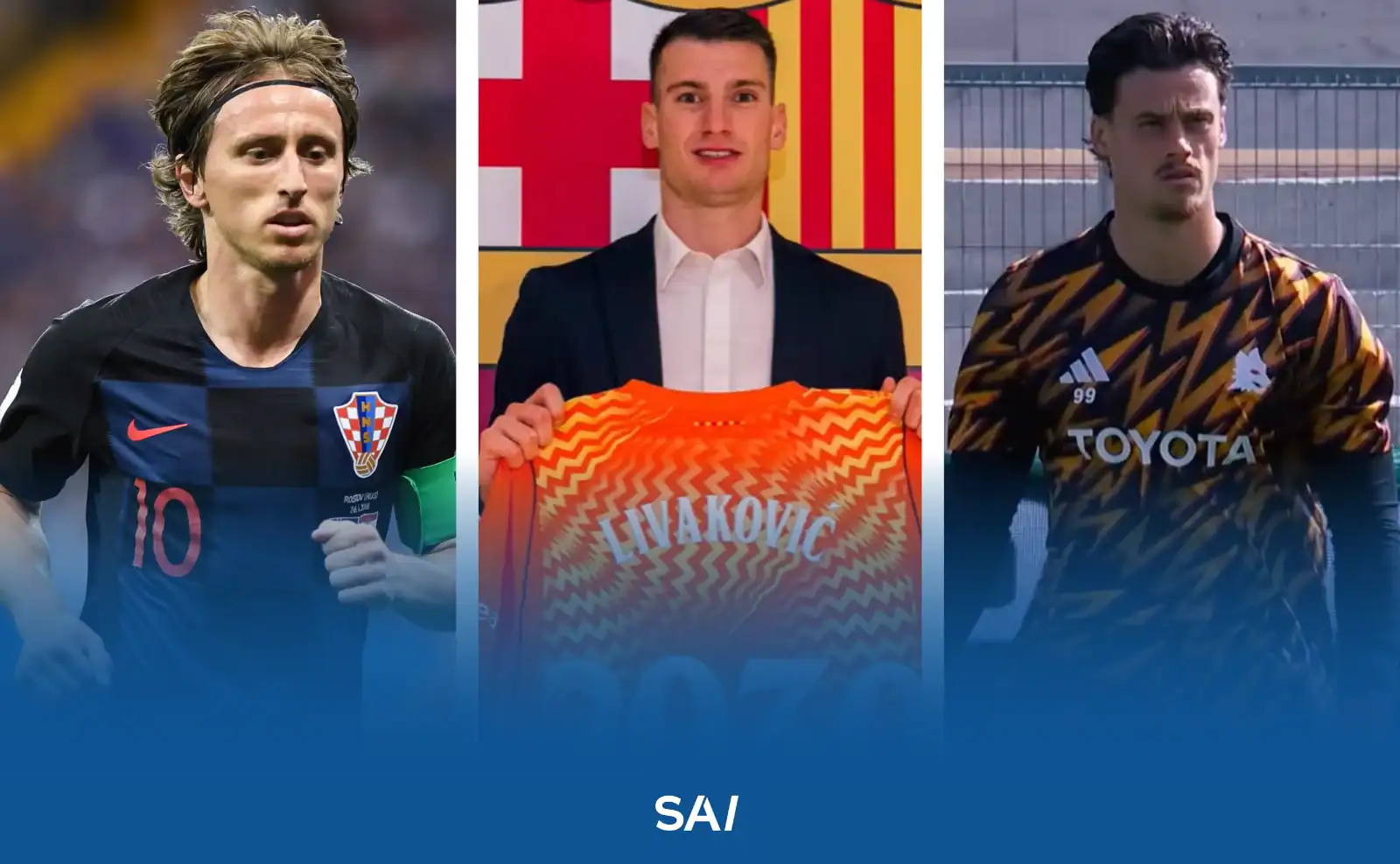 Universal Twenty Two, filière balkanique (Livaković, Lovrić, Luka Modrić)